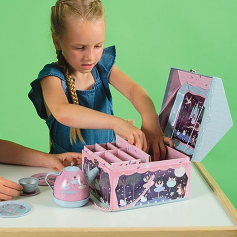 Floss & Rock, Baletnice, zestaw do herbaty z grającym czajniczkiem