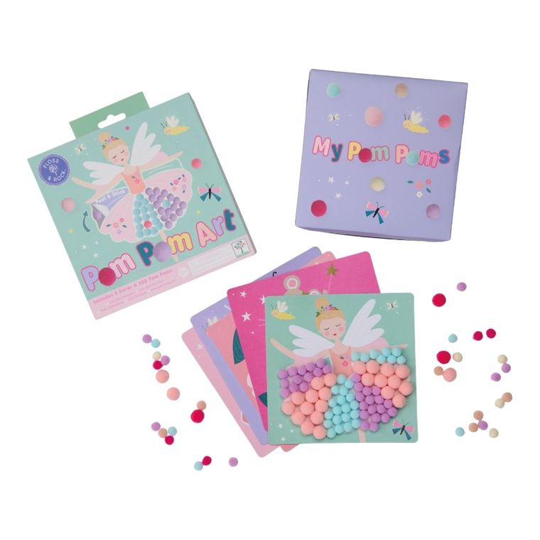 Floss & Rock, Baletnice, zestaw kreatywny z pomponami