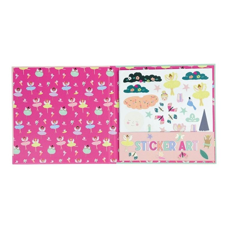 Floss & Rock, Baletnice, zestaw pachnących naklejek