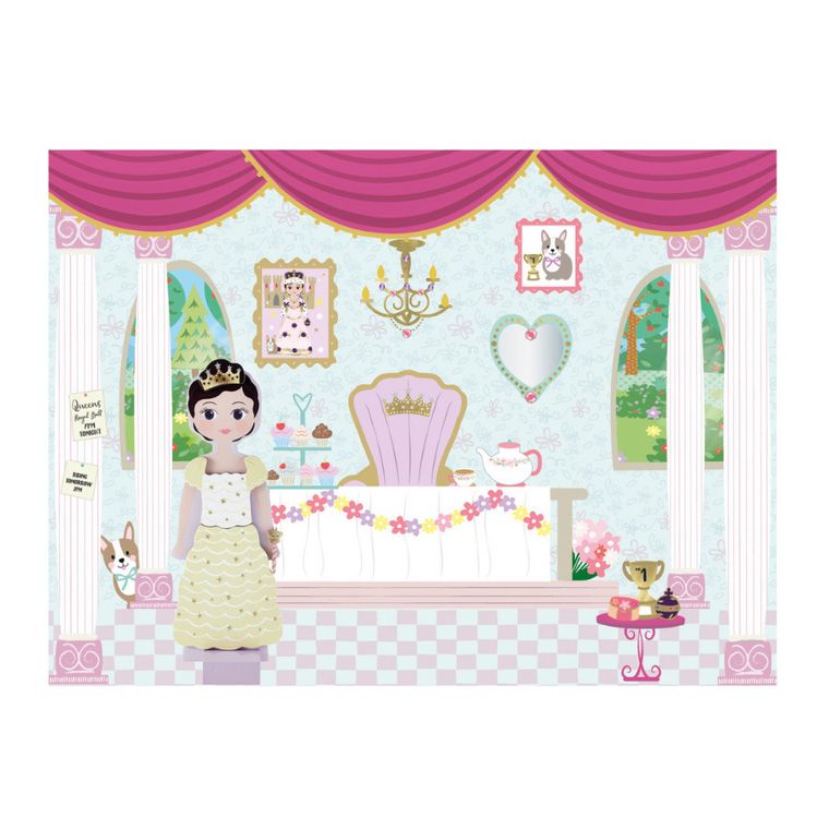 Floss & Rock, Charlotte, lalka magnetyczna, ubieranka