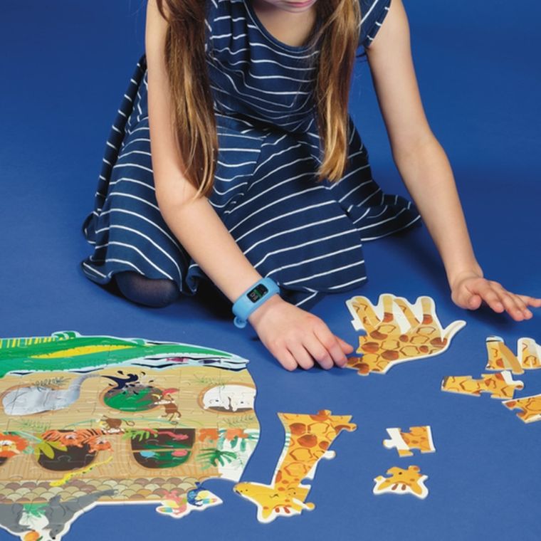 Floss & Rock, Dżungla, puzzle, 100 elementów