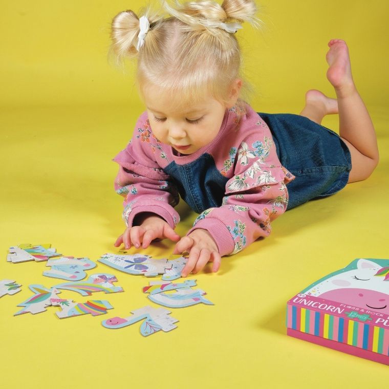 Floss & Rock, Jednorożec, puzzle, 12 elementów