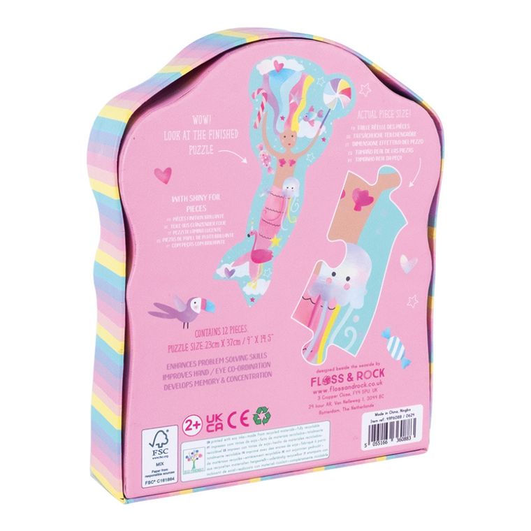 Floss & Rock, Kraina Fantazji, puzzle, 12 elementów