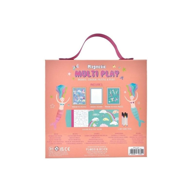 Floss & Rock, Kraina Fantazji, zestaw zabaw magnetyczno-plastycznych 4w1