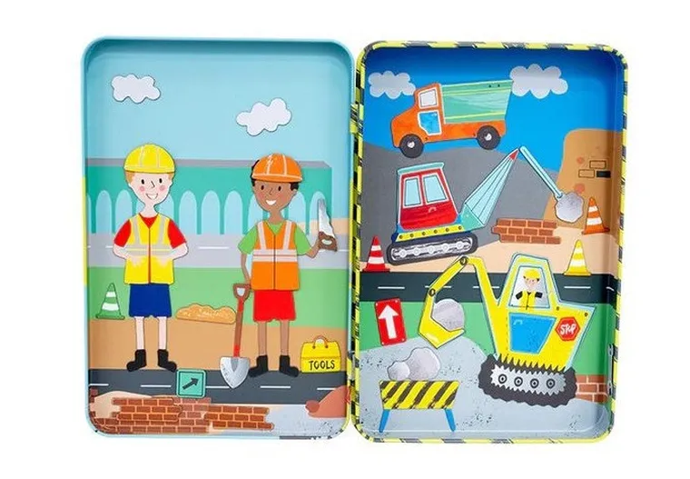 Floss & Rock, na budowie magnetyczna układanka w pudełku