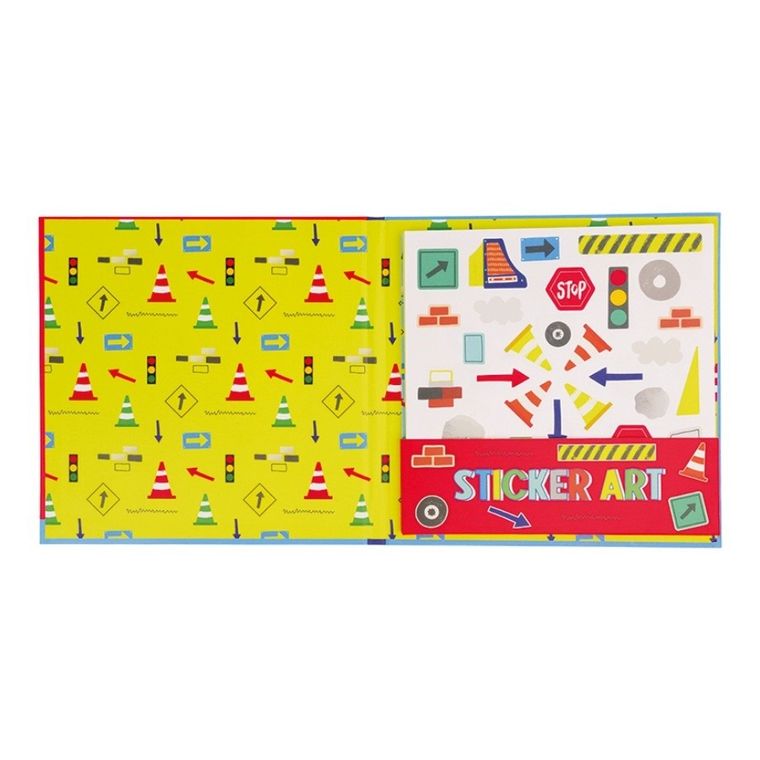 Floss & Rock, Na budowie, zestaw pachnących naklejek