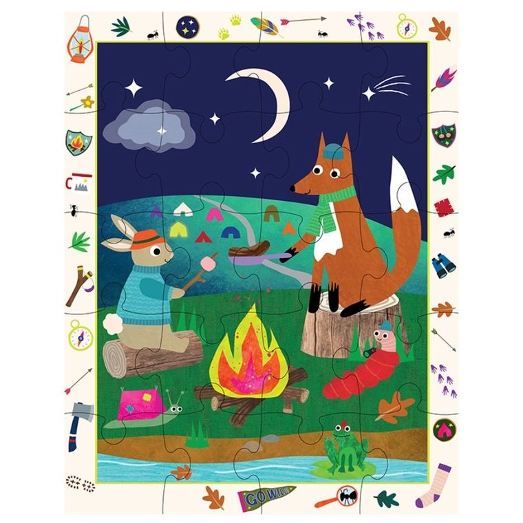 Floss & Rock, Przygoda, zestaw zabaw magnetyczno-plastycznych 4w1