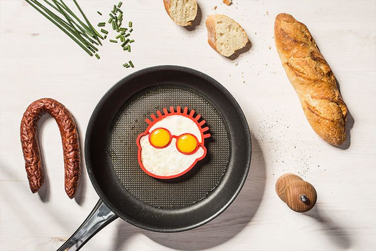 Foremka silikonowa do jajek, głowa