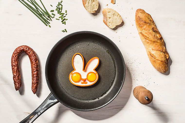 Foremka silikonowa do jajek, królik