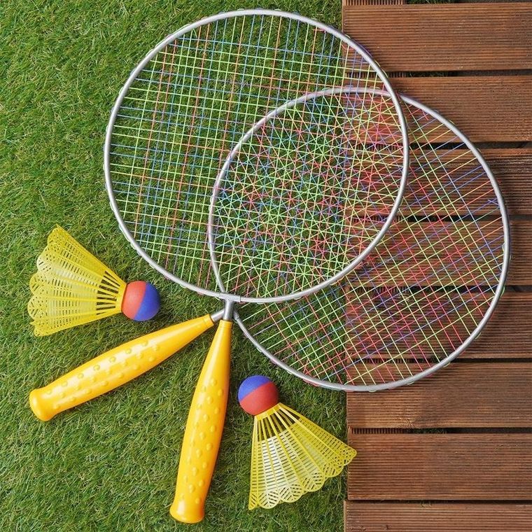 Free & Easy, Badminton, zestaw do gry, 4 elementy