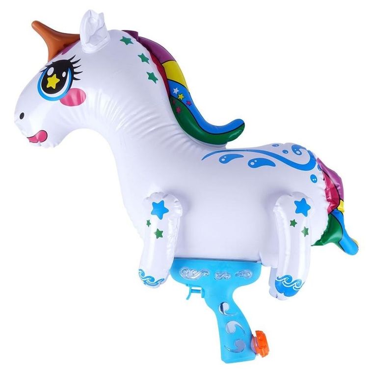 Free & Easy, dmuchany pistolet na wodę, jednorożec