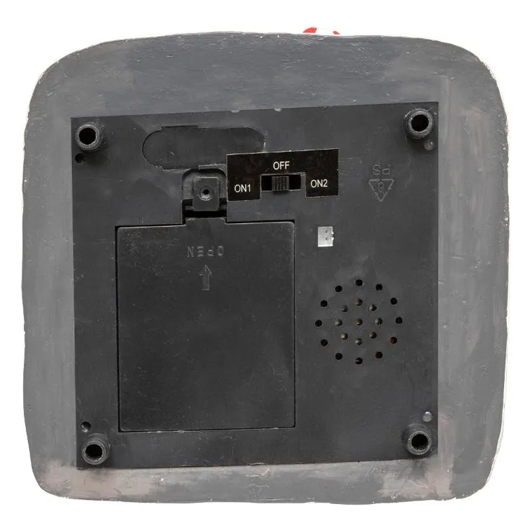 Fééric Lights and Christmas, domek z piernika, 8 LED, ruchomy z dźwiękiem, 16,2 cm