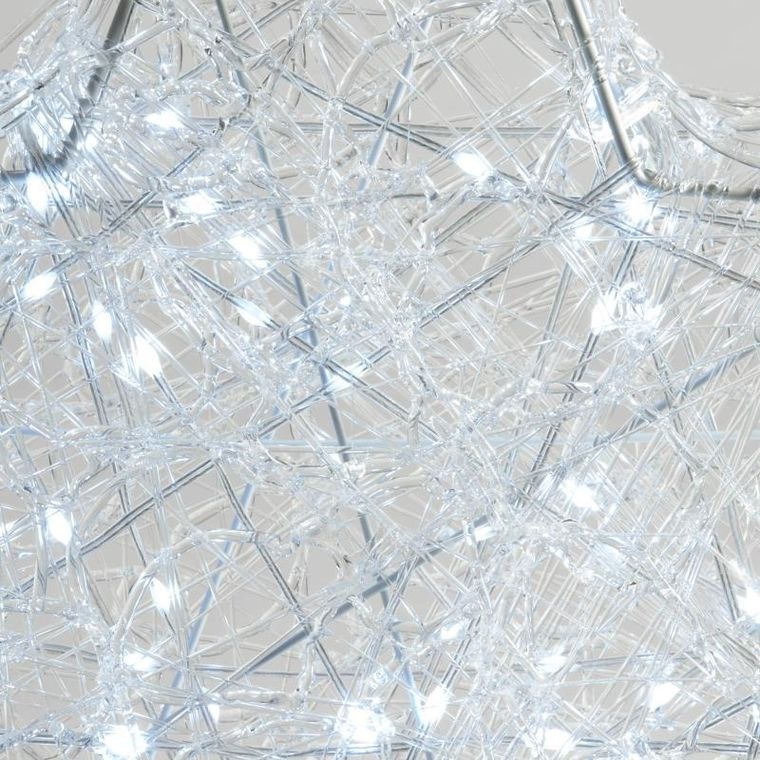 Fééric Lights And Christmas, świecąca dekoracja świąteczna, gwiazda, 50 cm