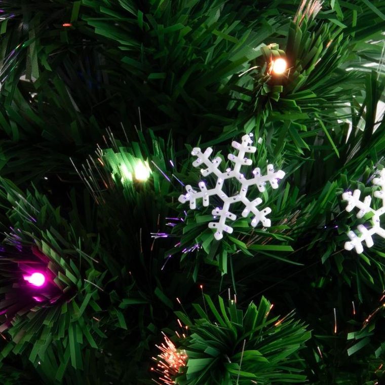 Fééric Lights And Christmas, sztuczna choinka z oświetleniem i gwiazdą, 90 cm