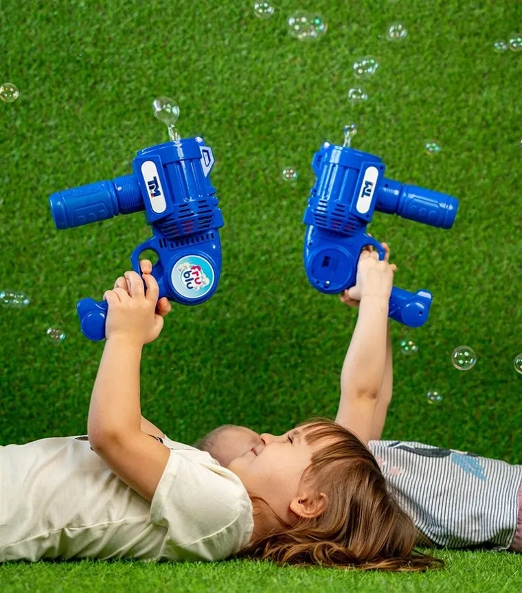 Fru Blu, Bańkowy Shooter, zestaw do robienia baniek mydlanych z płynem, 0,4l