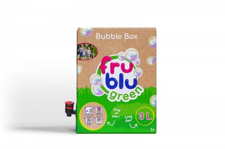 Fru Blu, Bubble Box, bańki mydlane płyn uzupełniający z kranikiem, 3l