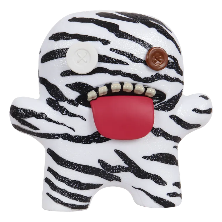 Fuggler, Oogah Boogah Zebra, figurka kolekcjonerska z akcesoriami, 11,5 cm