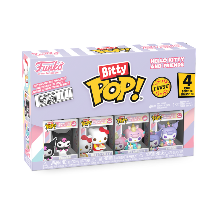 Funko Bitty Pop! Hello Kitty and Friends, mini figurki kolekcjonerskie, 4 szt.