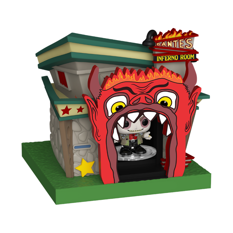 Funko Bitty Pop! Towns: Beetlejuice, Dantes, mini figurka kolekcjonerska