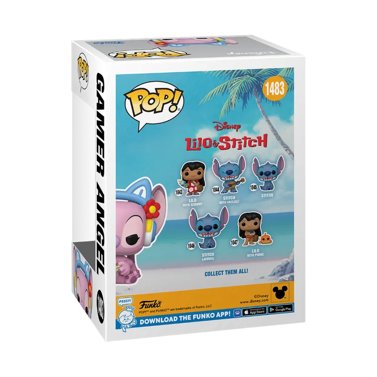 Funko Pop! Disney: Lilo i Stitch, Gamer Angel, figurka kolekcjonerska