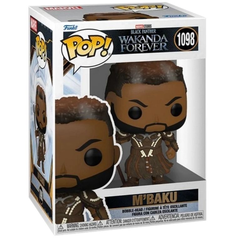 Funko Pop! Marvel: Wakanda Forever, M'Baku, figurka kolekcjonerska