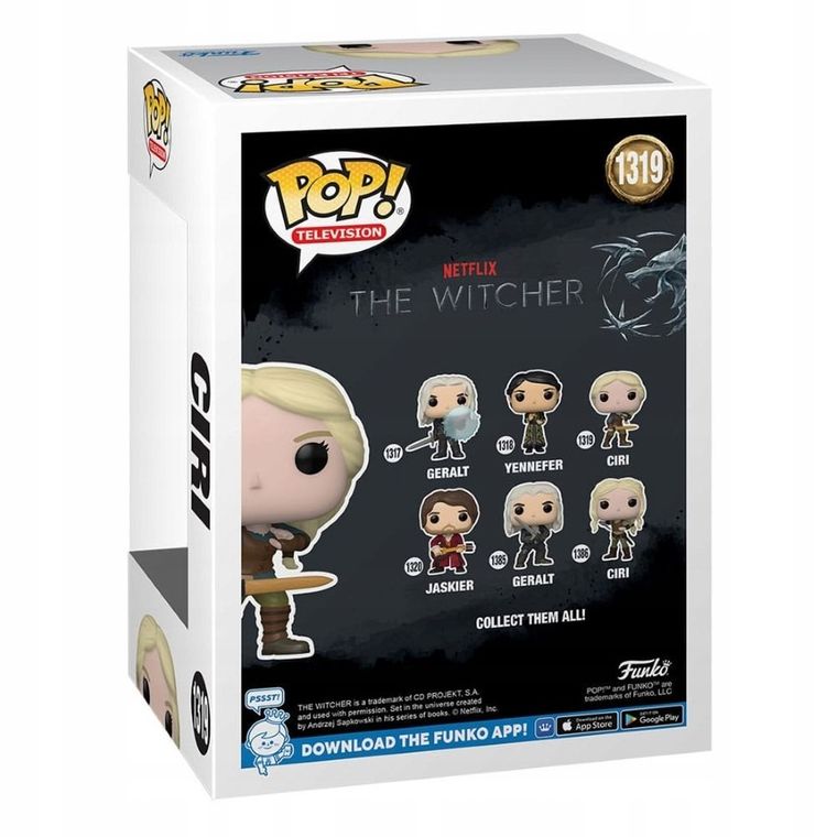 Funko Pop! TV: The Witcher, Ciri, figurka kolekcjonerska