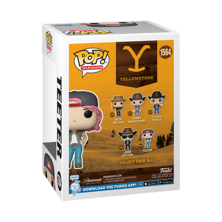 Funko Pop! TV: Yellowstone S2, Teeter, figurka kolekcjonerska