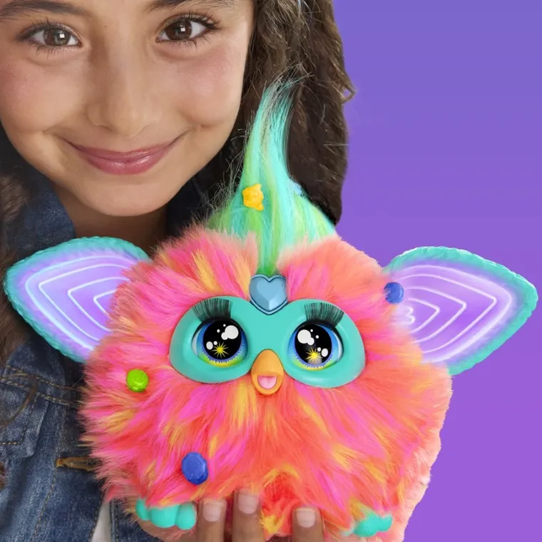 Furby 2.0, zabawka interaktywna, koralowa