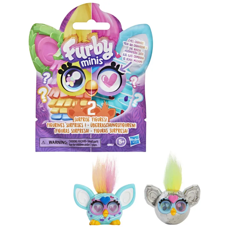 Furby Mini, 2-pak figurek, torebka niespodzianka, 1 szt.