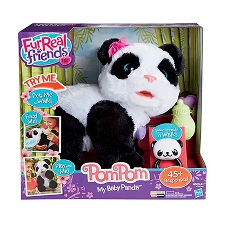 FurReal Friends, Pom Pom, Moja panda, zabawka interaktywna