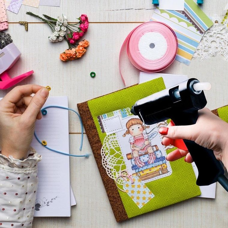 FX Tools, pistolet do kleju na gorąco + 2 wkłady