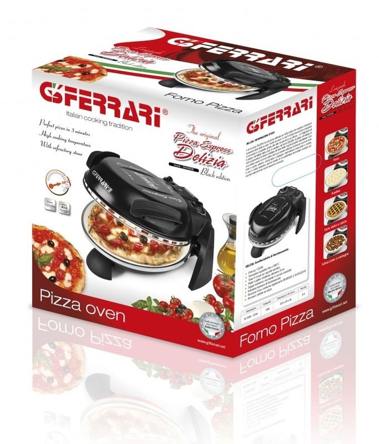 G3 Ferrari, piec do pizzy, G1000610 Delizia black evo