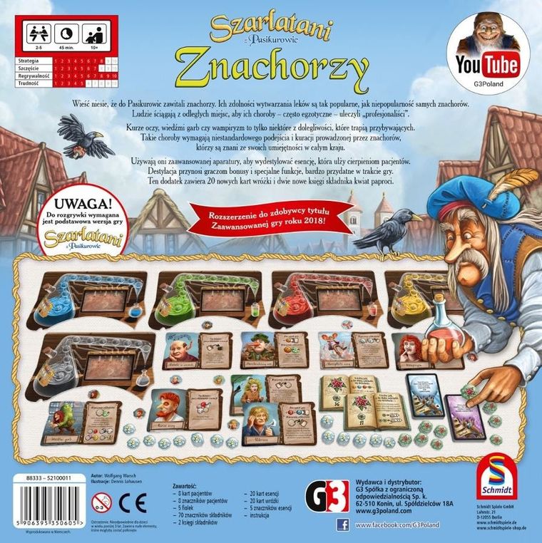 G3, Szarlatani z Pasikurowic: Znachorzy, dodatek do gry