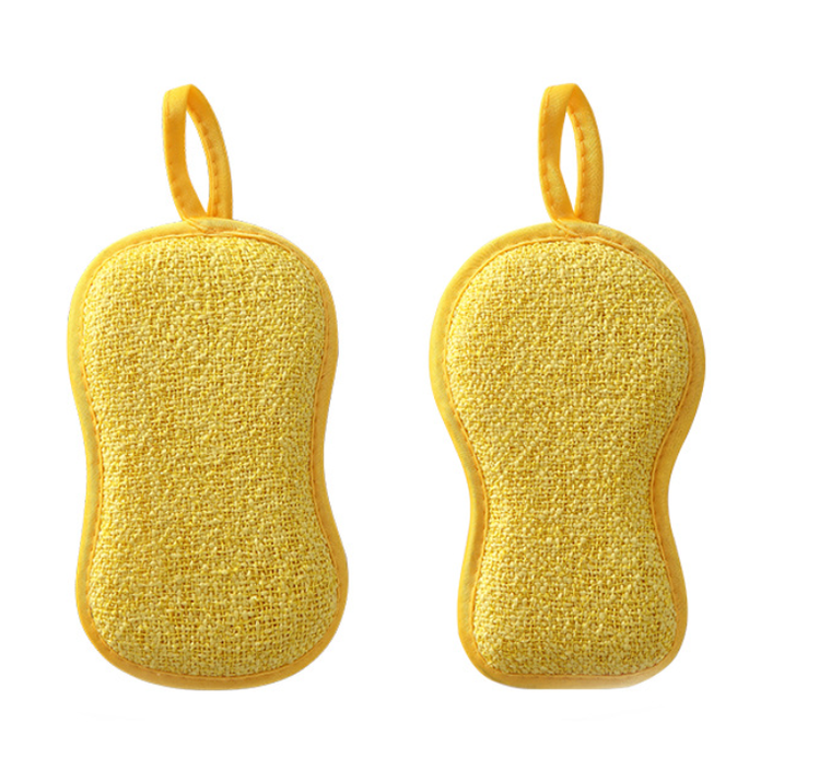 Gąbka do czyszczenia kuchni, żółta