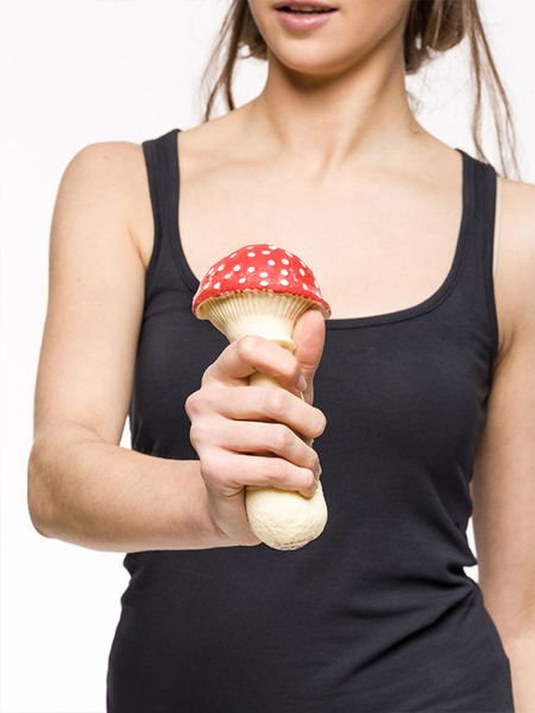 Gadget Master, antystresowy grzyb, muchomor