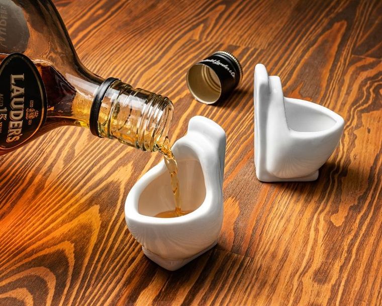 Gadget Master, kieliszki, pisuary, 2 szt.