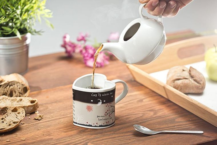 Gadget Master, kubek uczuciowy, Serce