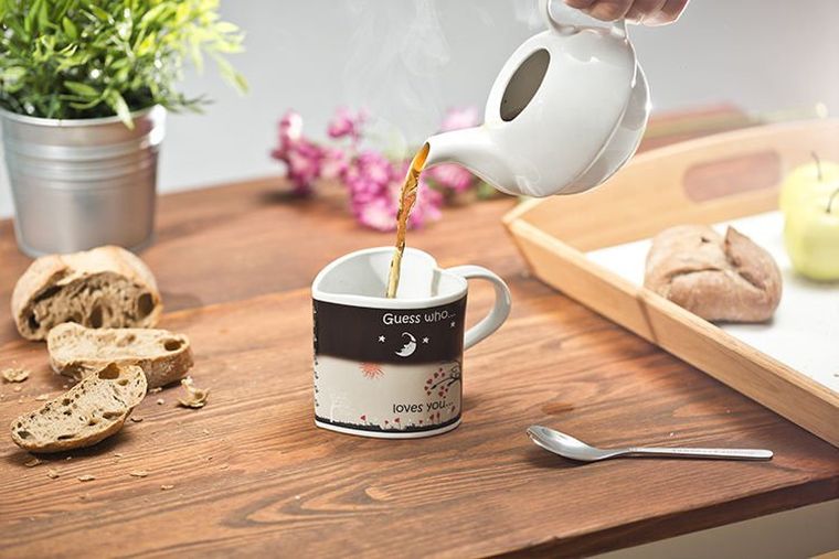 Gadget Master, kubek uczuciowy, Serce