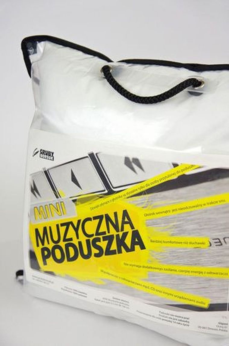 Gadget Master, mini muzyczna poduszka