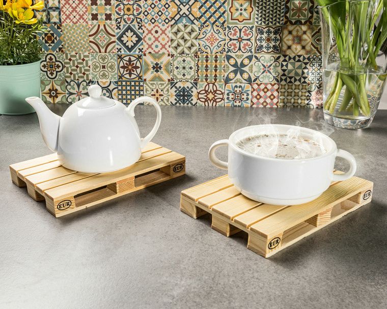 Gadget Master, podstawki pod naczynia, palety, 2 szt.