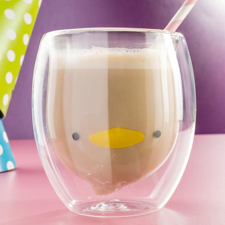 Gadget Master, szklanka, kaczucha