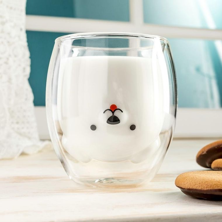 Gadget Master, szklanka, piesek