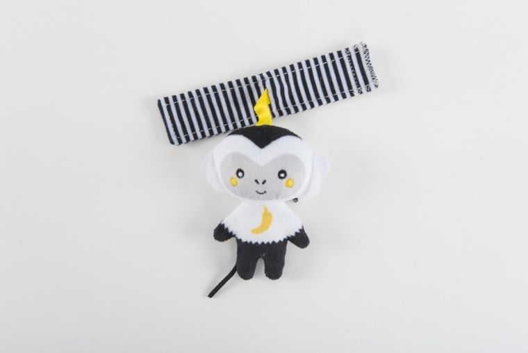 Gagagu, pluszowe zawieszki, panda, małpka, piłka