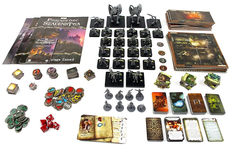 Galakta, Posiadłość szaleństwa, 2 edycja, gra strategiczna