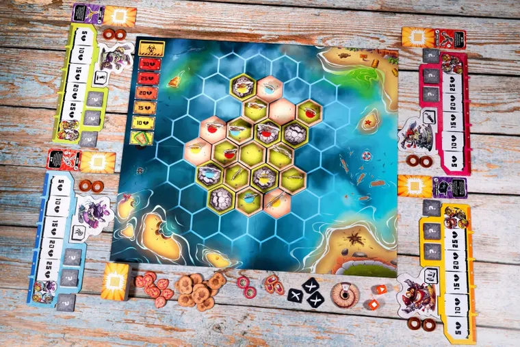 Galakta, Ślimaki, gra strategiczna