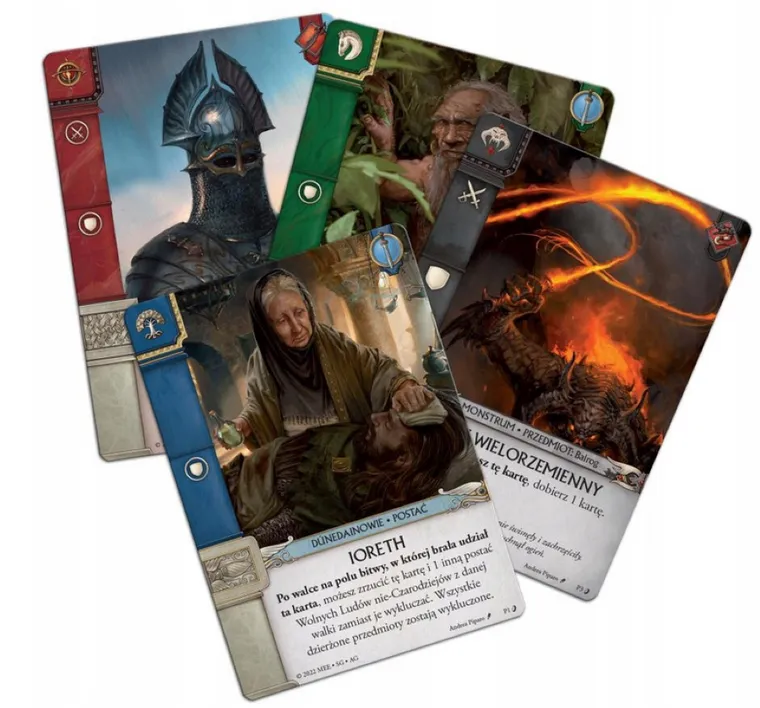 Galakta, Wojna o Pierścień, gra karciana