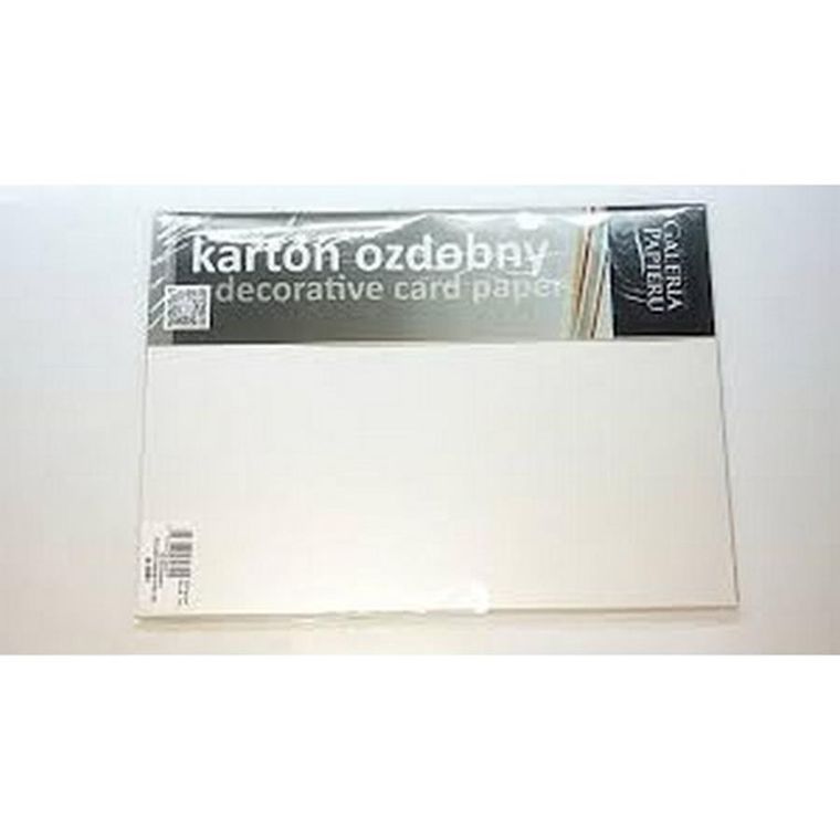 Galeria Papieru, karton ozdobny A4, biały, iceland diamentowy, 220g, 20 arkuszy