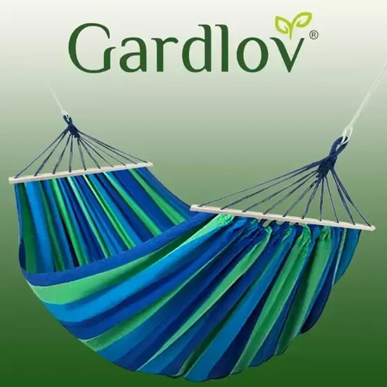 Gardlov, hamak ogrodowy dwuosobowy 260-160 cm