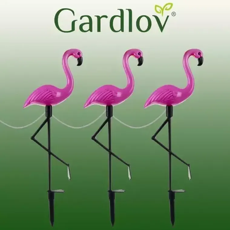 Gardlov, lampa ogrodowa solarna, flaming