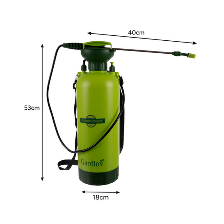 Gardlov, opryskiwacz ciśnieniowy ręczny, 8l